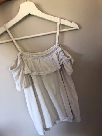 Zeeman Top  bretelles blanc 14 ans