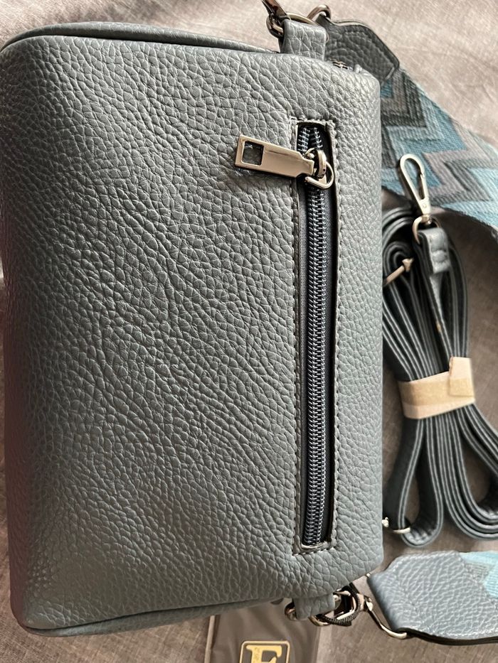 Sac a bandoulière bleu - photo numéro 4