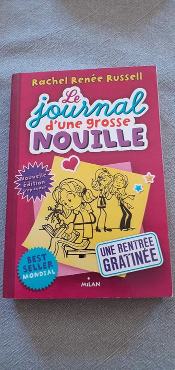 Livre Le journal d une grosse nouille- une rentrée gratinée