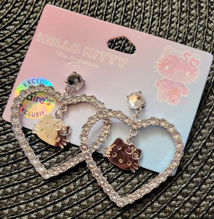 Boucles d'oreilles Hello Kitty - photo numéro 2