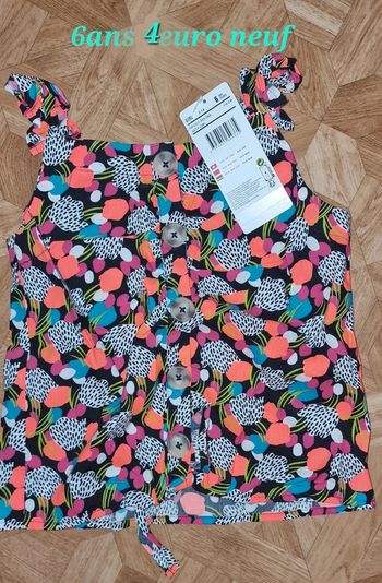 Debardeur 6ans orchestra neuf