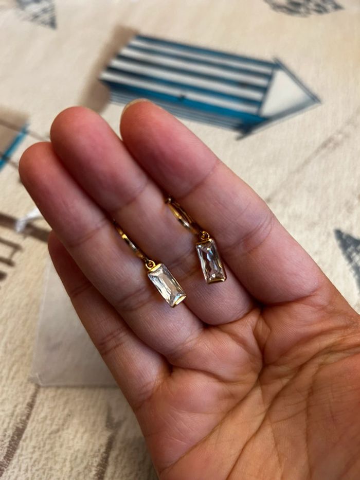 Boucles d’oreilles en acier inoxydable - photo numéro 7