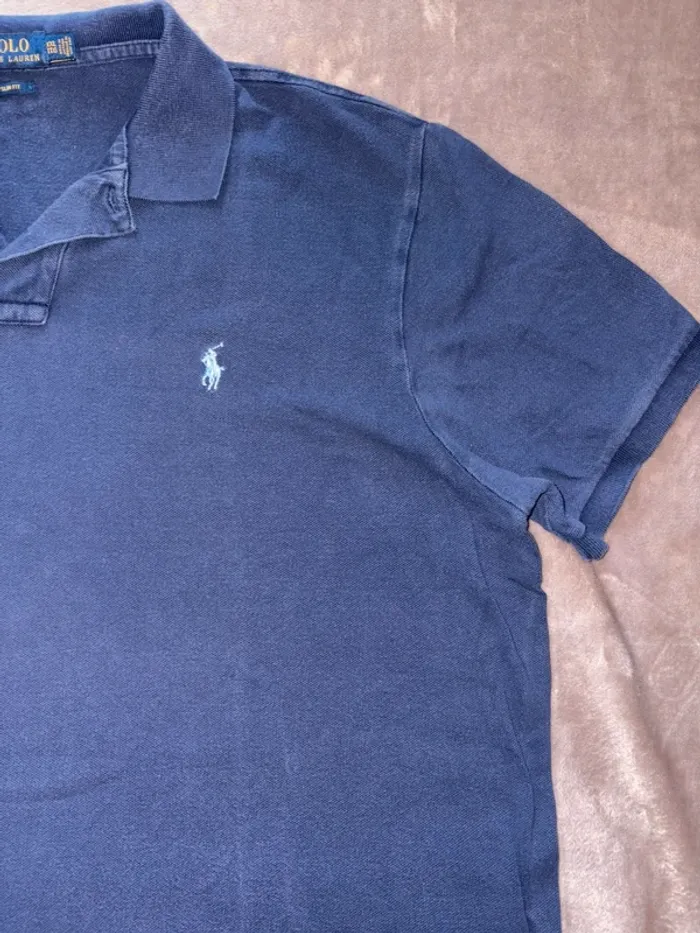 Polo Ralph Lauren homme taille XXL bleu en bon éta - photo numéro 7