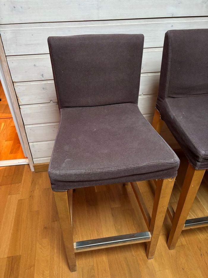 Lot de 3 chaises hautes de bar - photo numéro 5