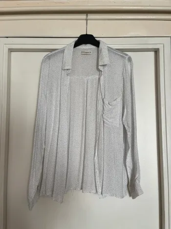 Chemise à pois