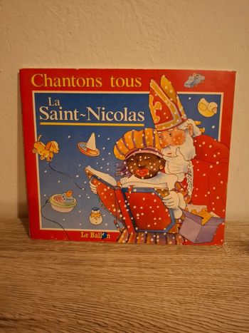 Livre chantons tous la Saint Nicolas