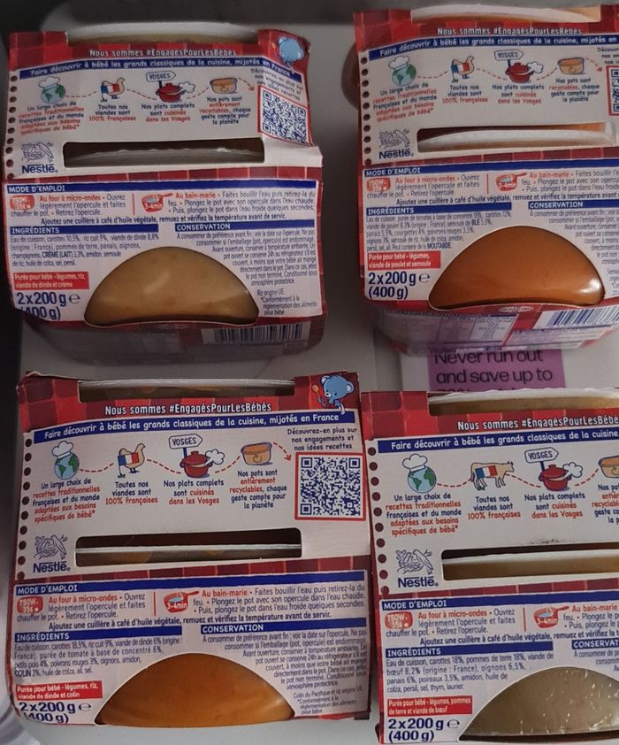 Nestlé - Petits pots bébé  8M+ - 2x200g lot 4 - photo numéro 3