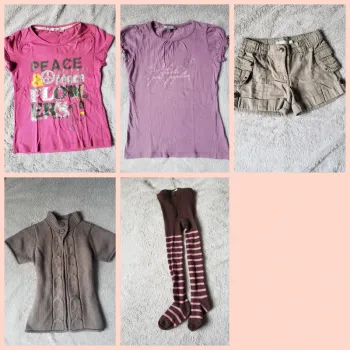 Lot de 5 vêtements filles taille 5 ans