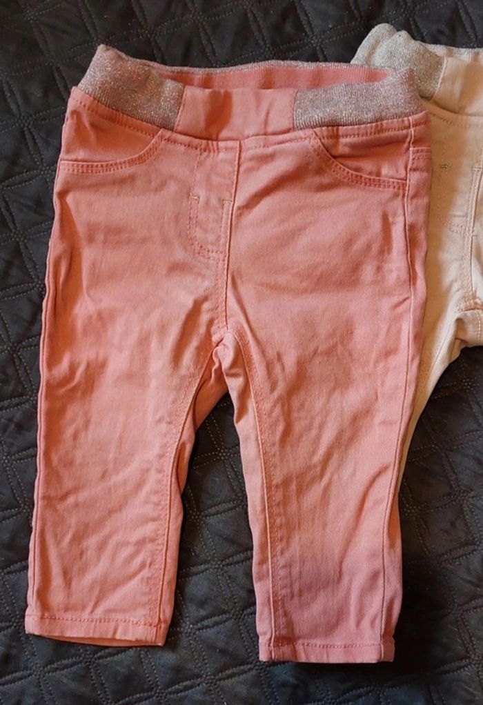Lot de 3 pantalons 9 mois - photo numéro 4