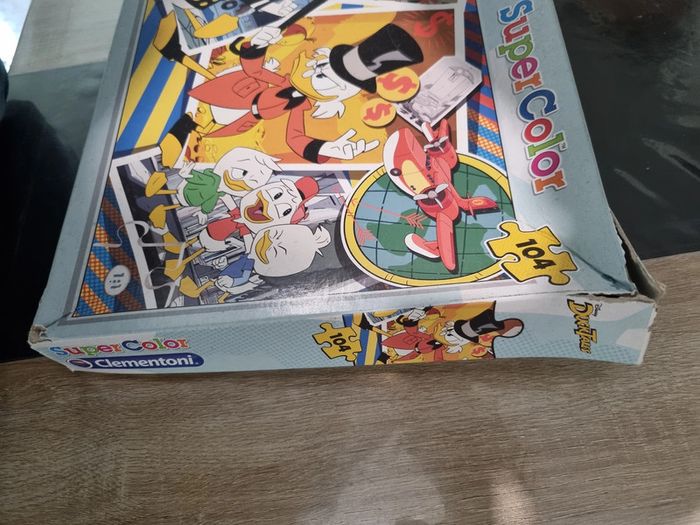 Puzzle complet 104 pièces duck tales avec boite abimée - photo numéro 9