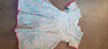 Robe en liberty 4 ans fille .