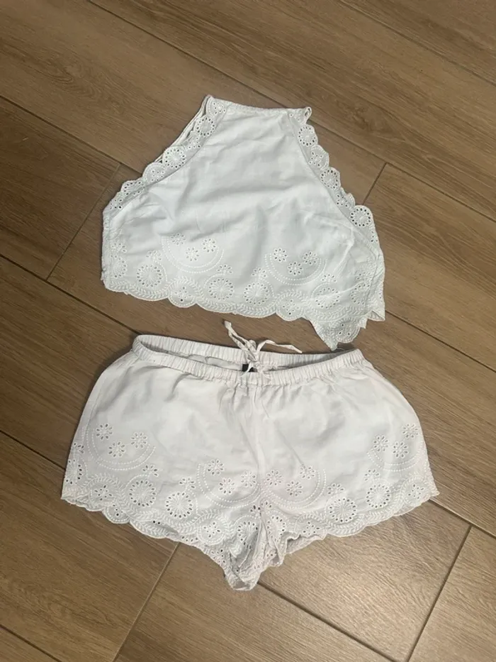 Ensemble blanc Undiz