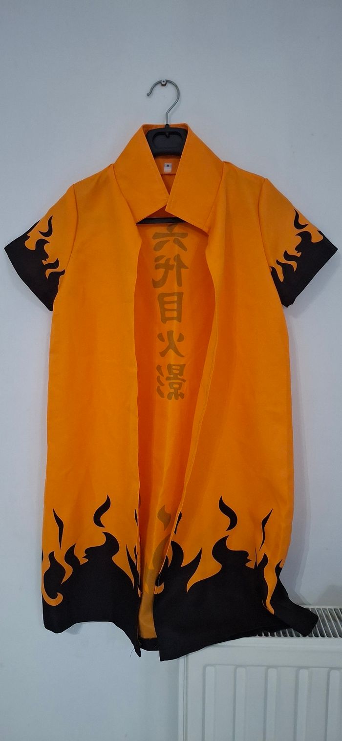 Déguisement Cosplay Naruto Uzumaki avec Cape Hokage Complet
- photo numéro 4