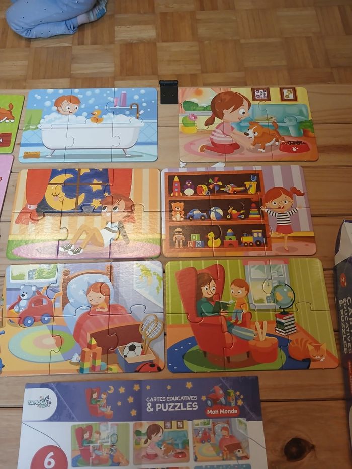Cartes éducatives et puzzle - photo numéro 4