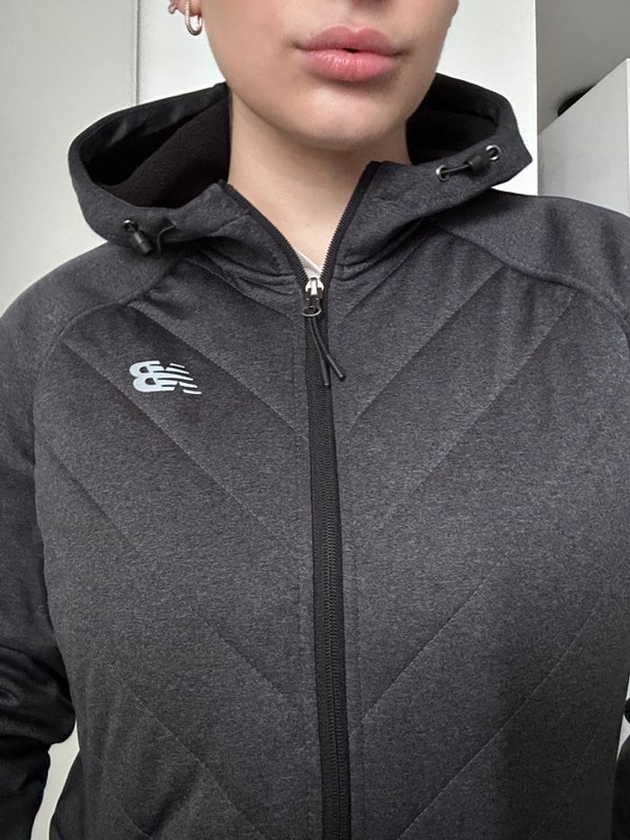 Veste zippée New Balance noire – Taille L (40) Sporty | Confort | Streetwear - photo numéro 6