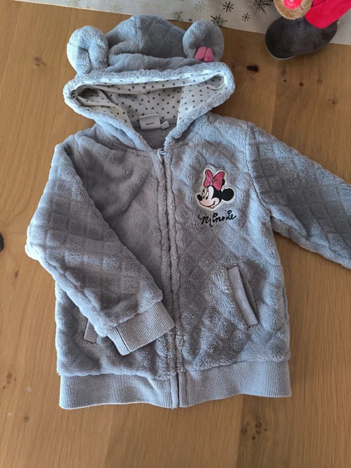 Veste zippée Minnie 3 ans - photo numéro 2