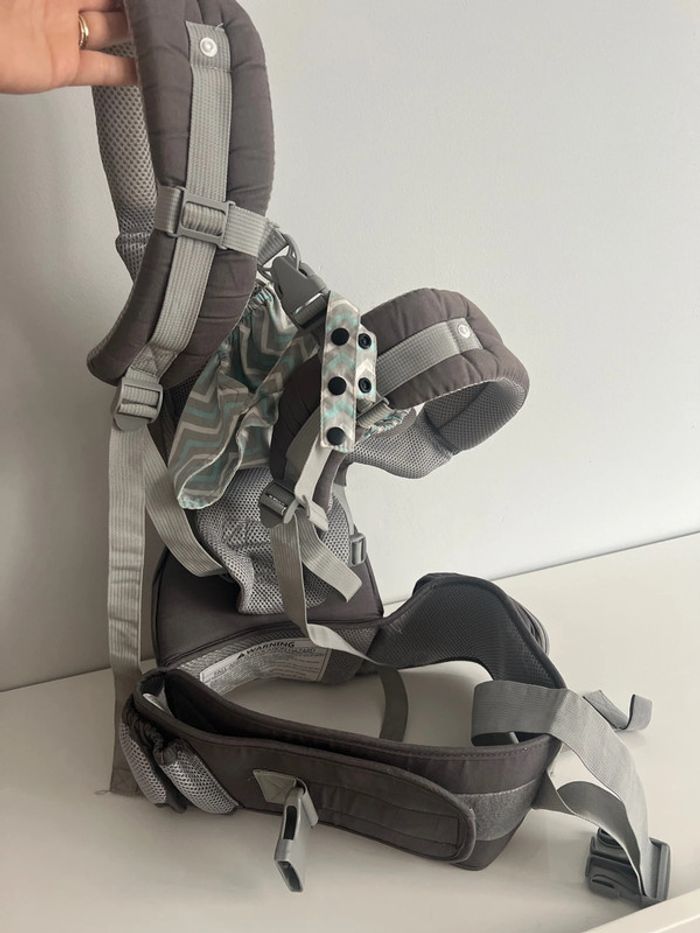 Porte bébé Ergonomique - Gris foncé