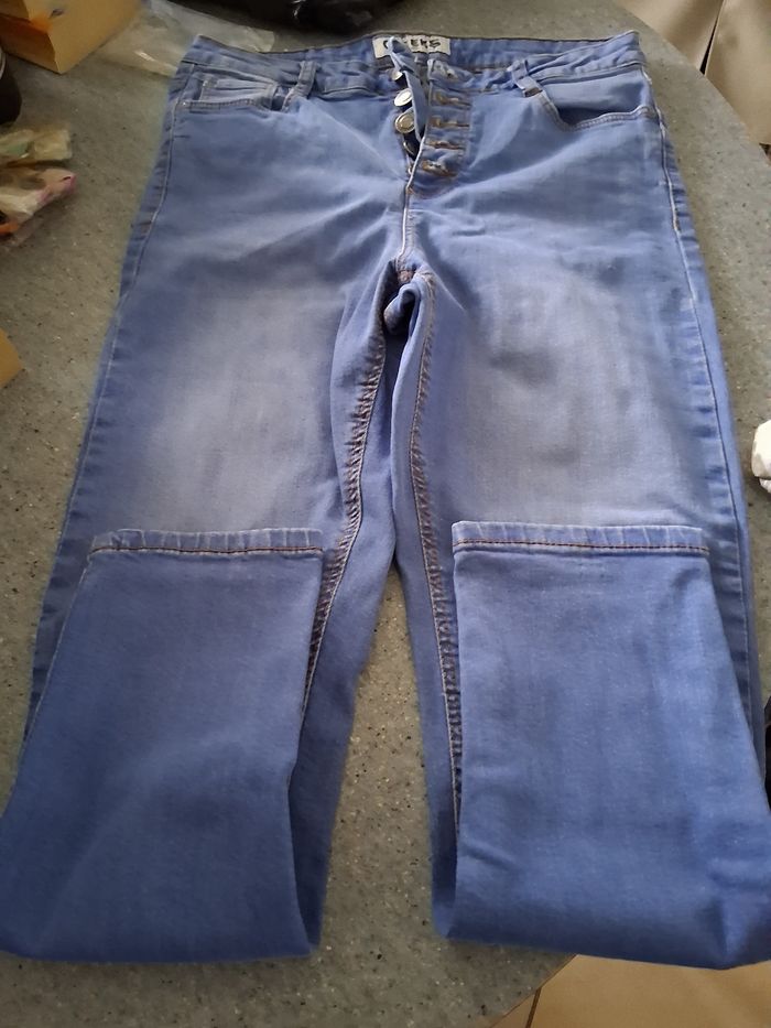 Jean " creeks " bleu clair " t- - 36"