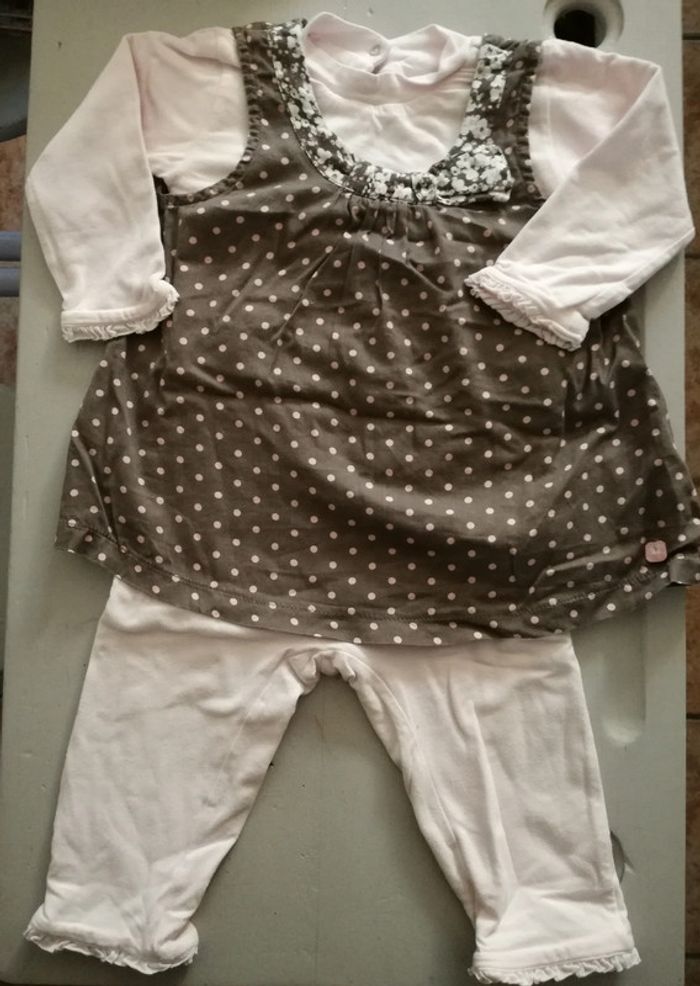 Ensemble tunique sur combi