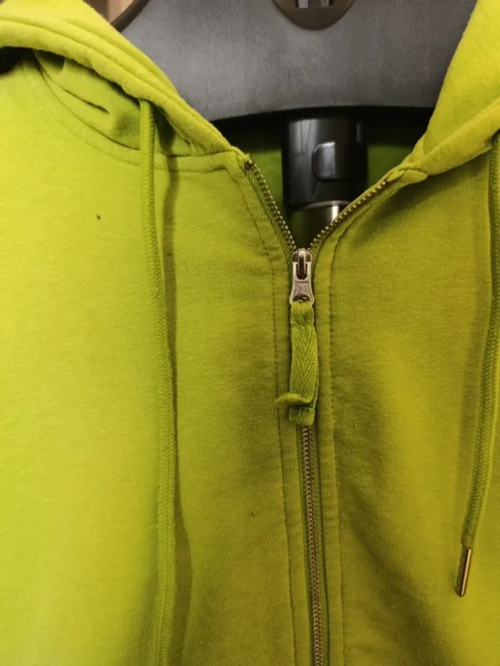 Veste zip verte - photo numéro 4