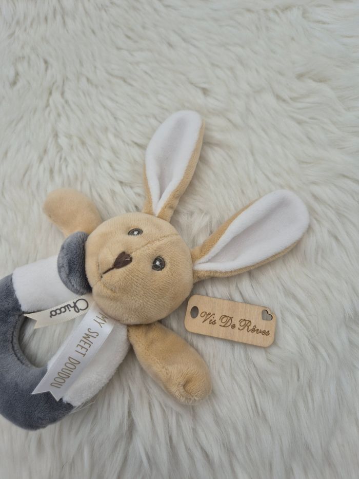 Doudou hochet Lapin Chicco My sweet Doudou - photo numéro 2