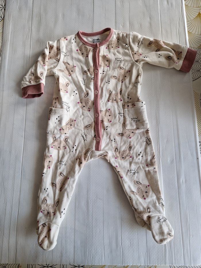 Pyjama bébé fille 12 mois (73-76 cms)