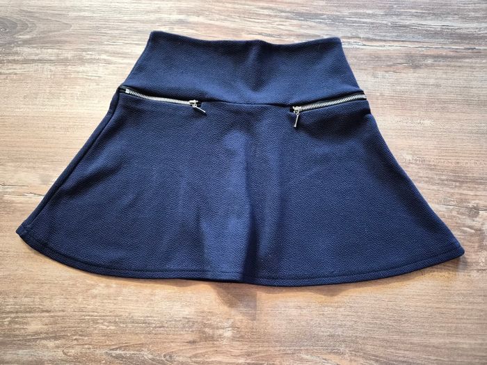 Jupe bleue marine