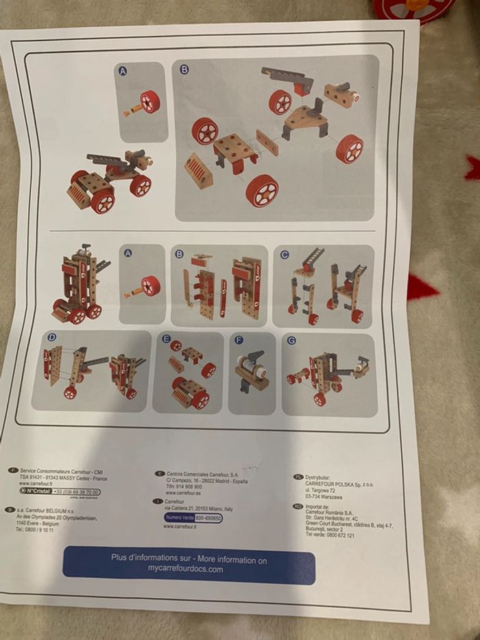 Jeu de construction 3-en-1 Camion de Pompier - photo numéro 11