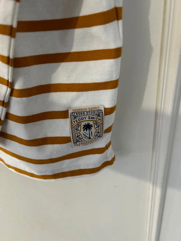T-shirt Teddy Smith marin or 2XL - photo numéro 4