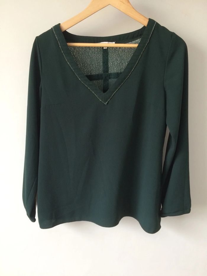 • Blouse vert sapin ~ An’ge •