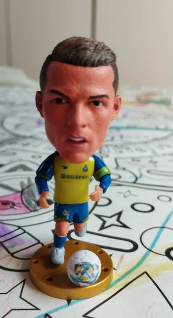 Petite figurine football neuve cristiano Ronaldo Cr7 Al Nasr Arabie saoudite