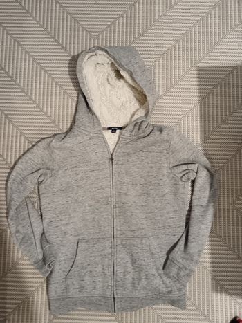 Veste molletonnée à capuche Kiabi 14 ans