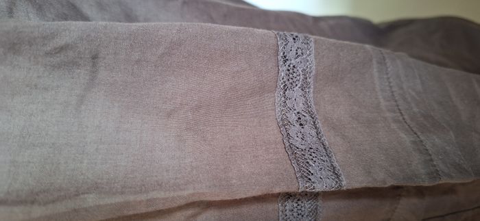 Chemisier marron taille 38 manches longues comptoir des cotonniers - photo numéro 5