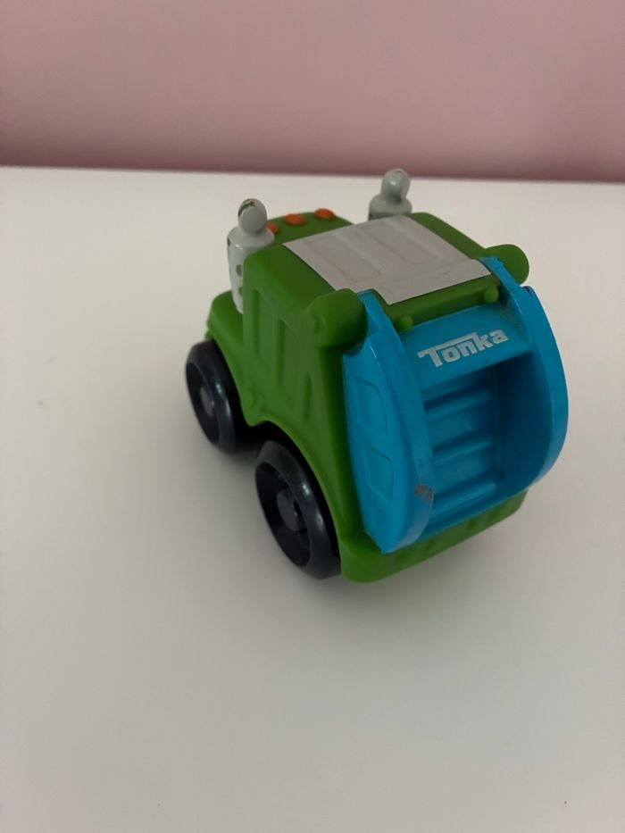 Camion poubelle Tonka voiture - photo numéro 2