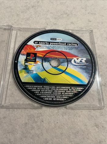Demo Vr Sports Powerboat Racing Playstation PS1