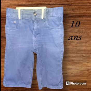 Short en jeans garçon 10 ans