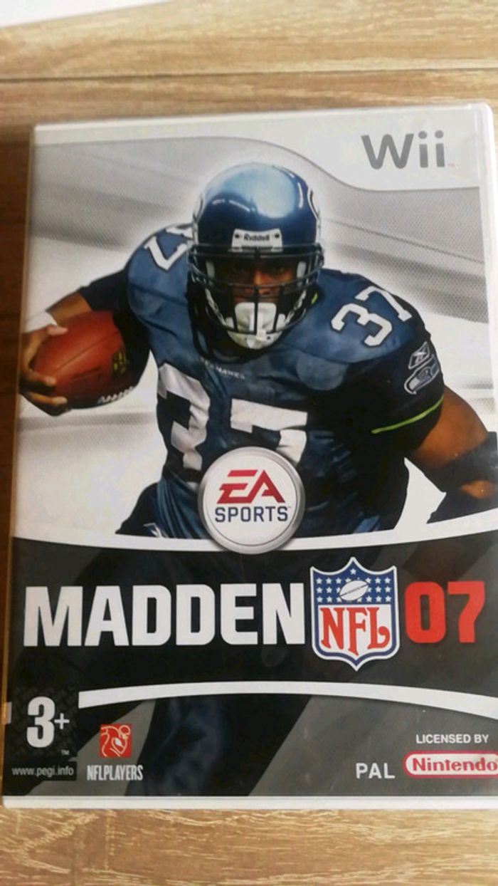 Jeu Wii Madden 07 - photo numéro 1