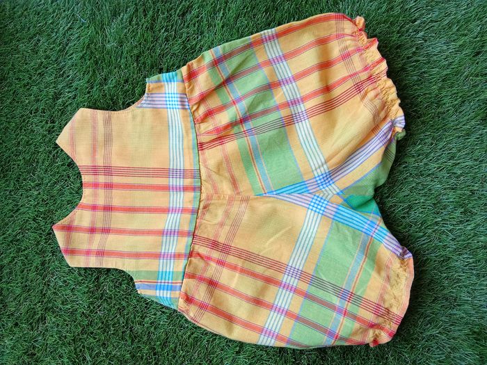 Combinaison multicolore sans manche - photo numéro 2