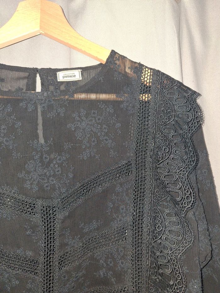 Blouse dentelle taille 44 - photo numéro 2