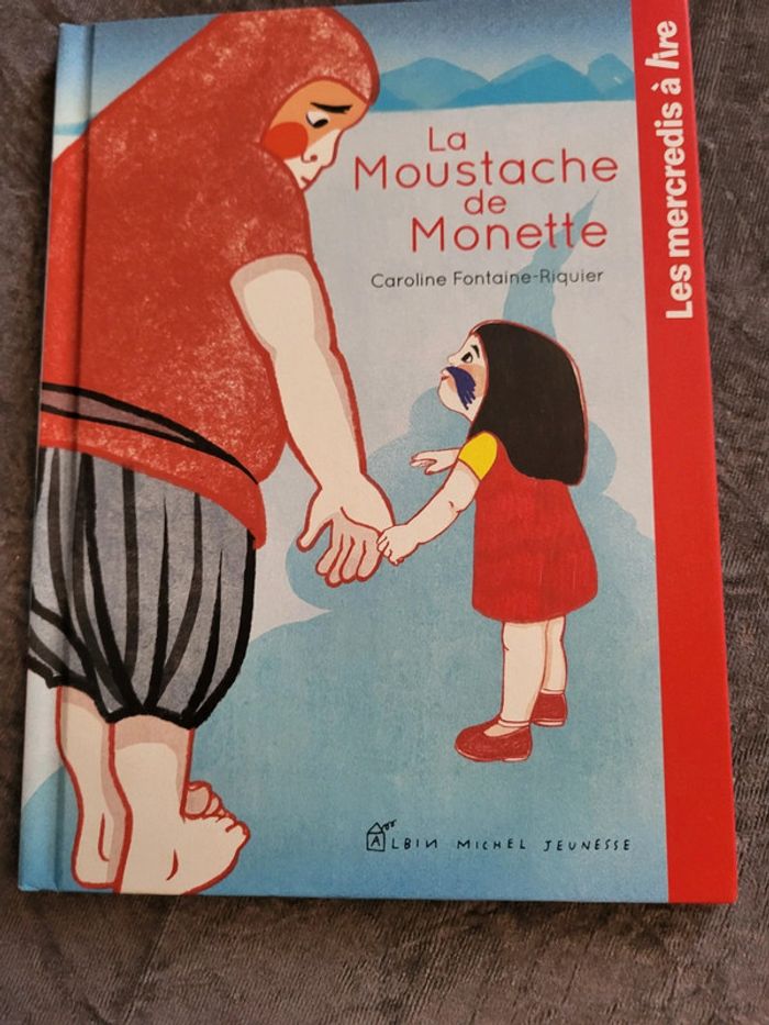 Livre la moustache de monette - photo numéro 1
