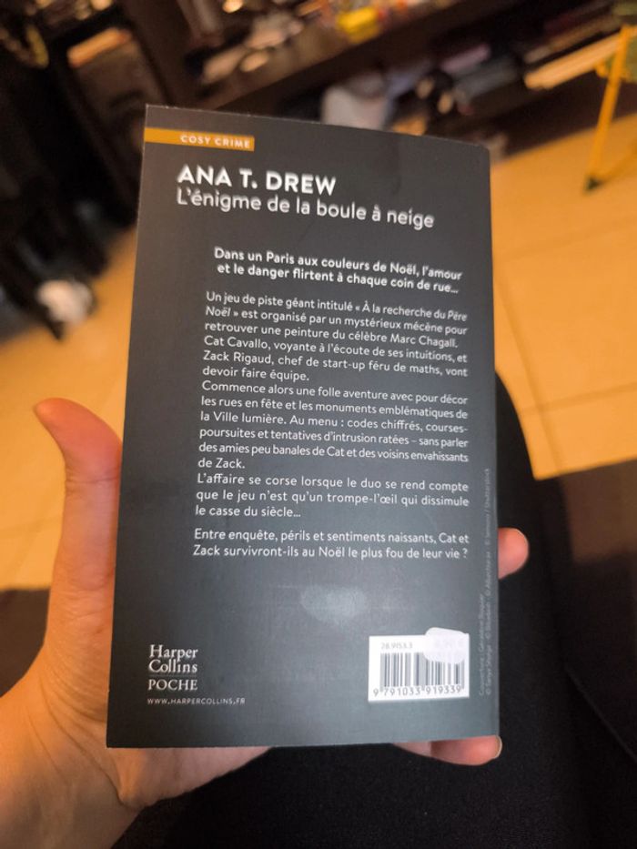 Livre l'énigme de la boule à neige - photo numéro 2