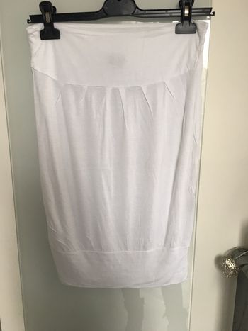 Bustier blanc coton small