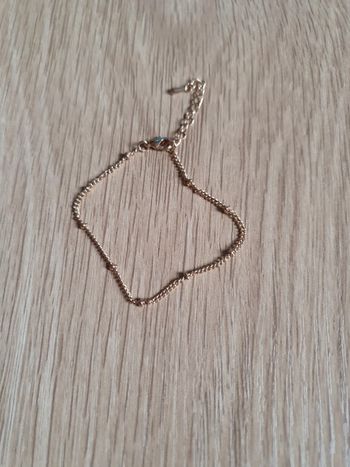 Bracelet avec perles en laiton