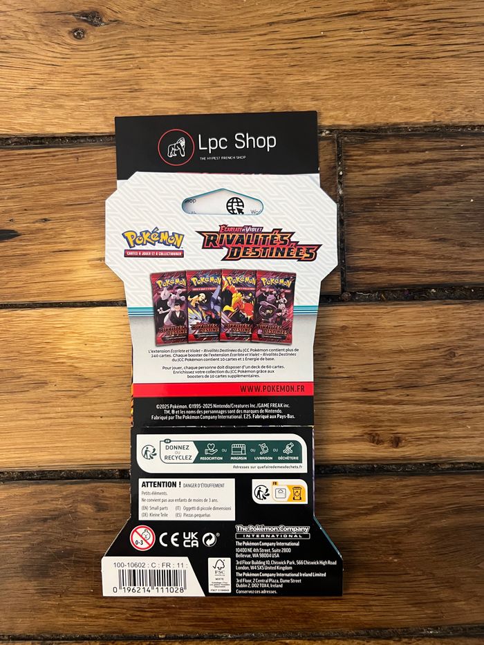 POKÉMON - BOOSTER EV10 RIVALITÉS DESTINÉES - FR - Ho-Oh - NEUF & SCELLÉ - photo numéro 2