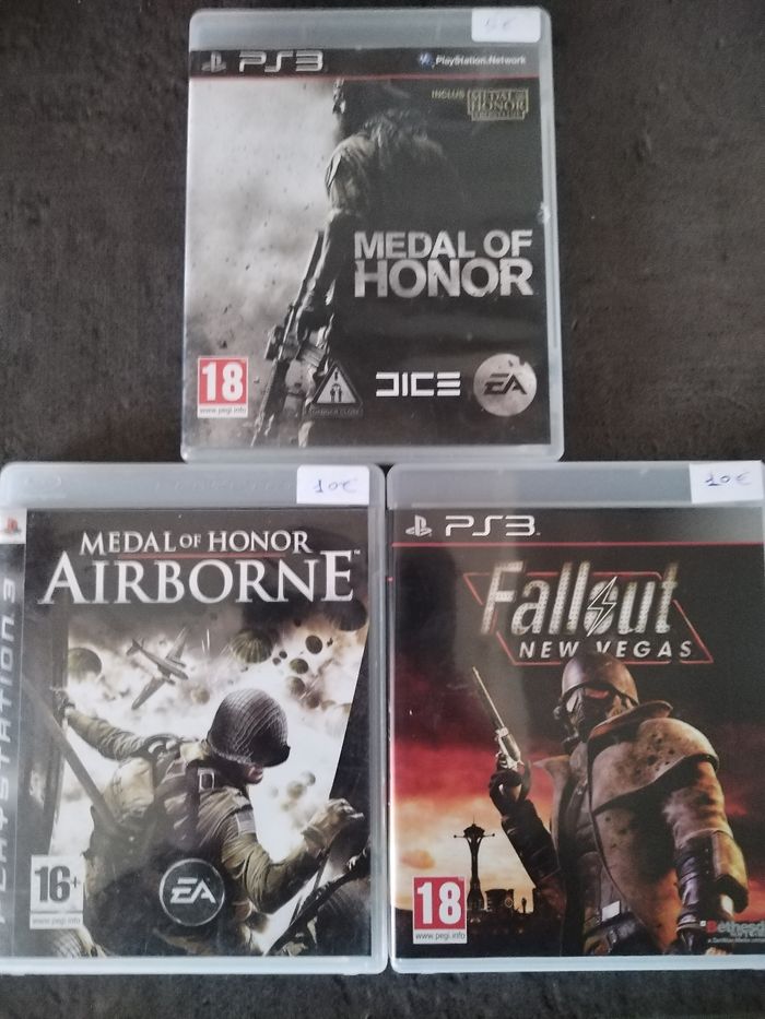 Lot 3 jeux PS3.