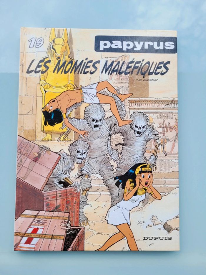 BD Papyrus, Les Momies Maléfiques, EO cotée avec poster (17) - photo numéro 3