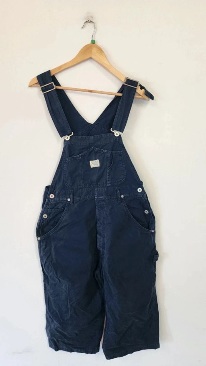 Jolie salopette en coton denim vintage taille 40