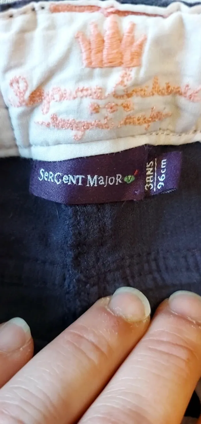 Pantalon velours sergent major - photo numéro 4