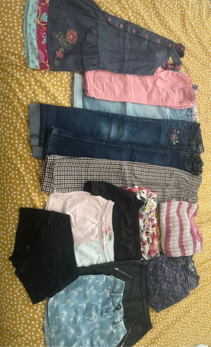Lot vêtement fille 8 ans