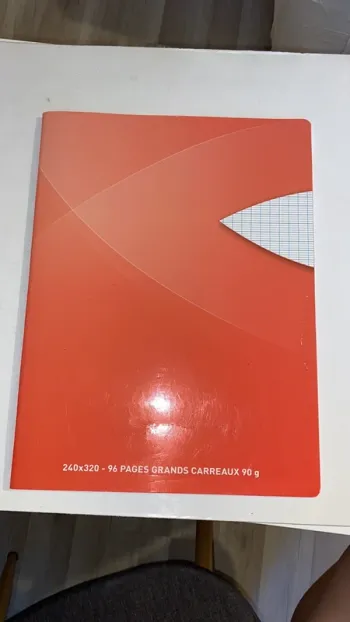Cahier 96 page